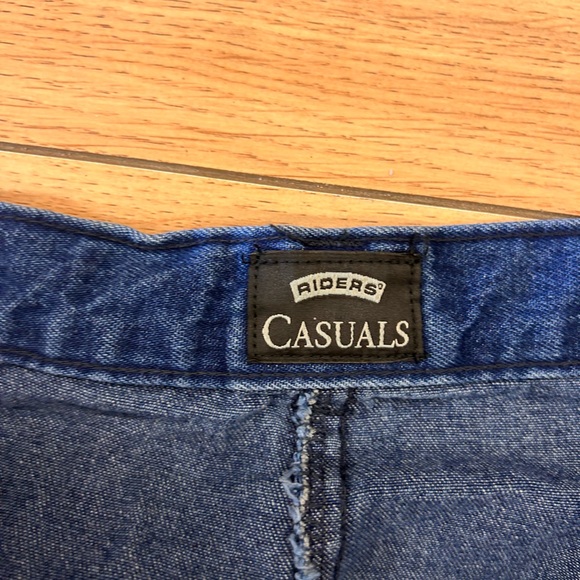 Riders casual 22w medium wash denim maxi dress - Picture 2 of 4